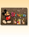 Nameplate String art with Cartoon Character - Stitch&Gift