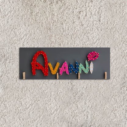 Stirling String art NamePlate - Stitch&Gift