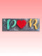 Couple Love String art Nameplate - Stitch&Gift